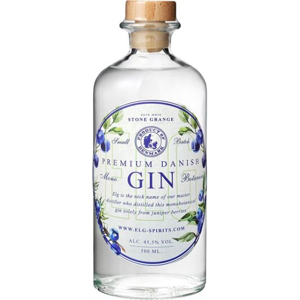 Elg Mono Botanicals Gin - 45,5% - 1L